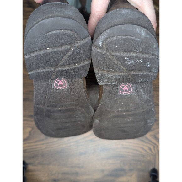 Ariat Distressed Mint & Brown Fatbaby Boot Womens Size 7.5B #10028951 - Picture 4 of 7